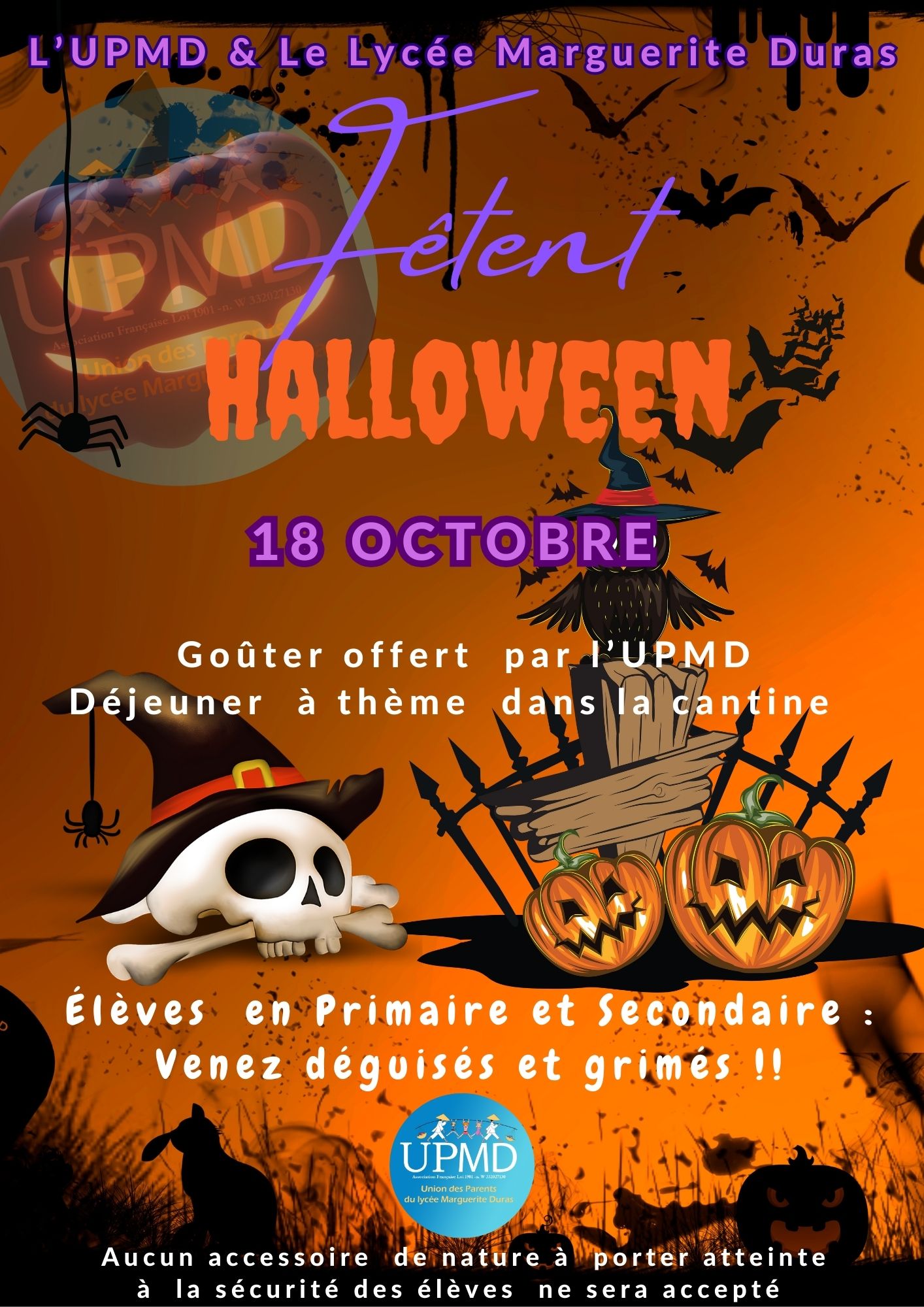 image poster hallowen 2024 fr