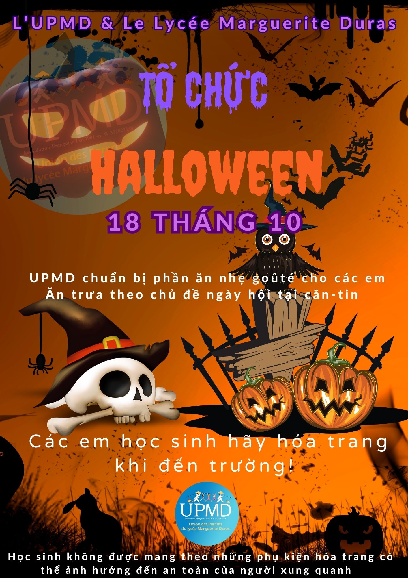 image poster halloween 2024 vn