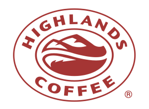 logo highlands coffee white